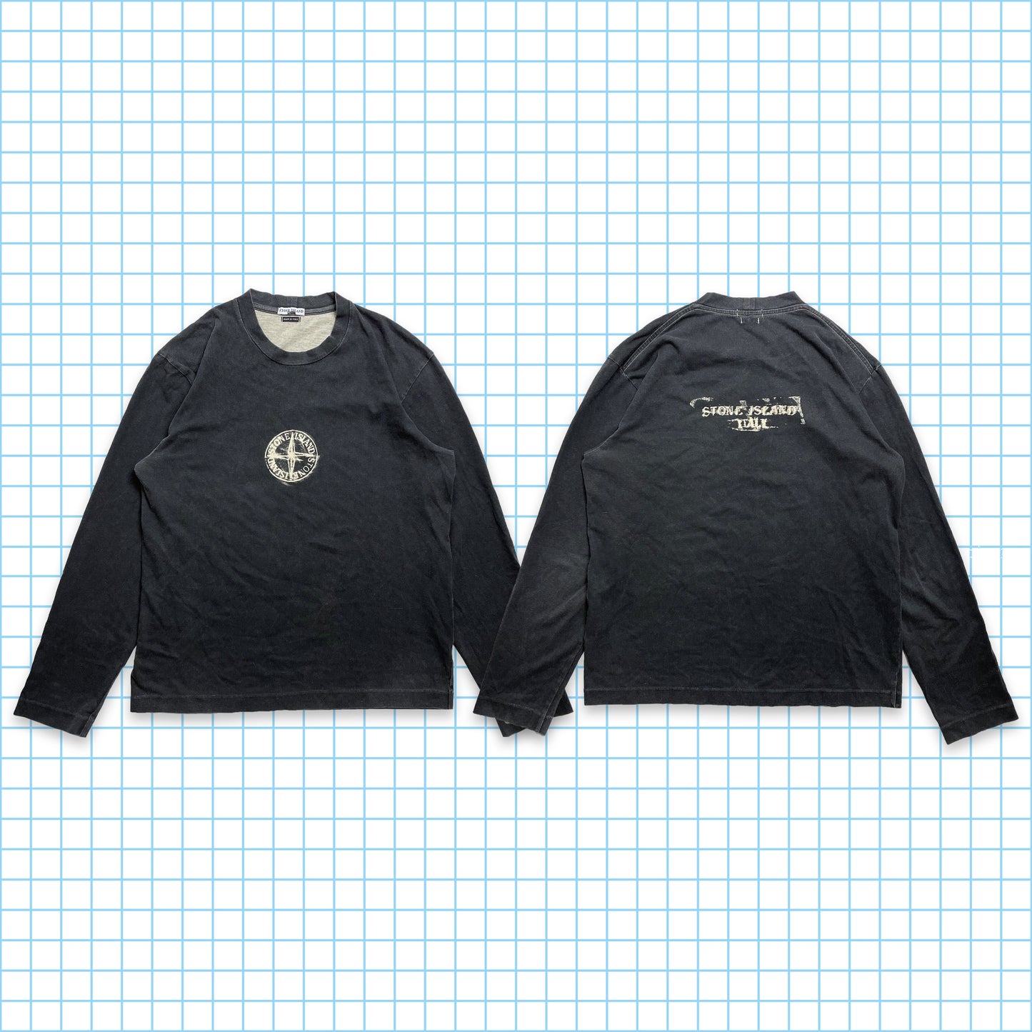 Vintage Stone Island Longsleeve T-Shirt - Small / Medium