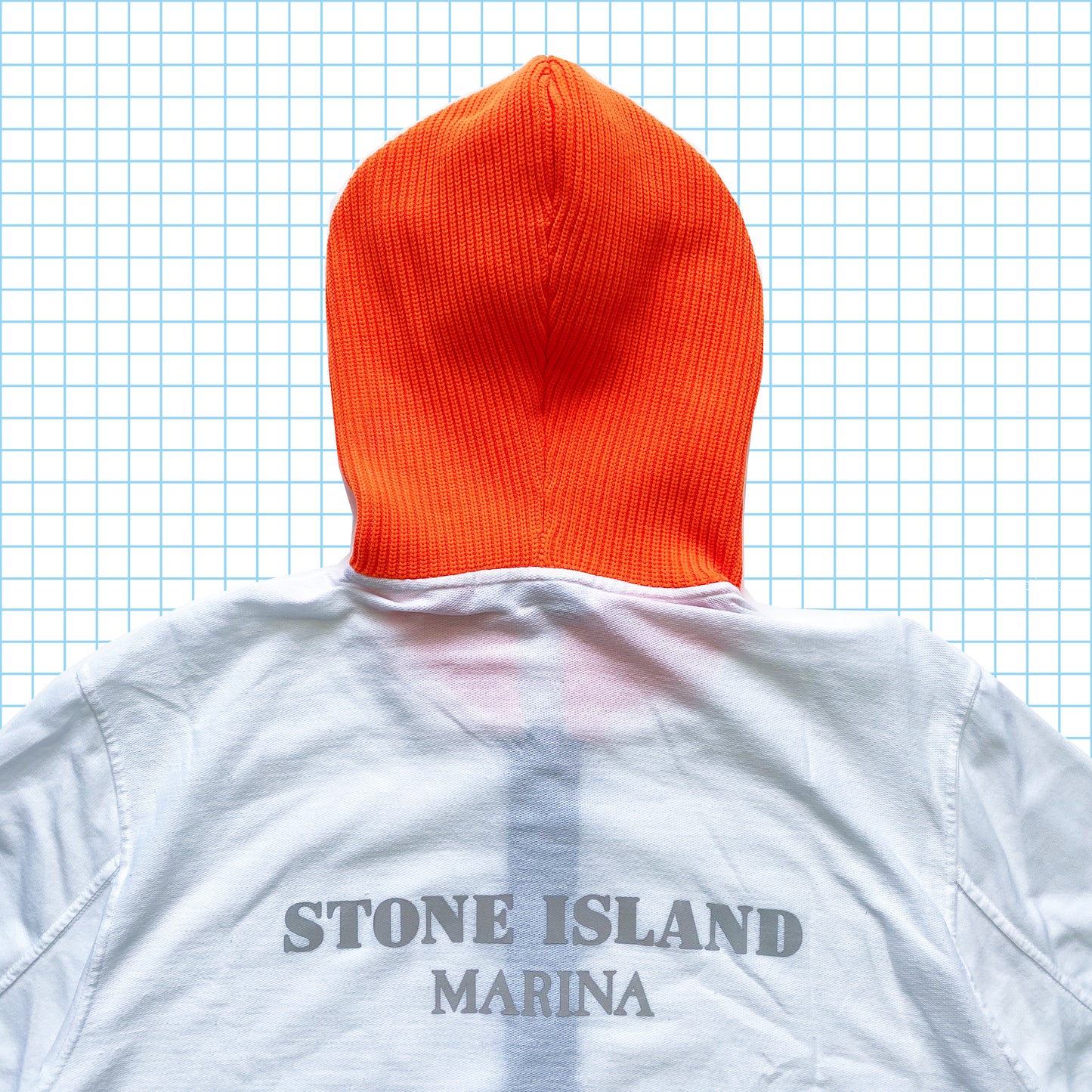 Sweat à capuche Marina réfléchissant Stone Island 3M PE15' - Grand