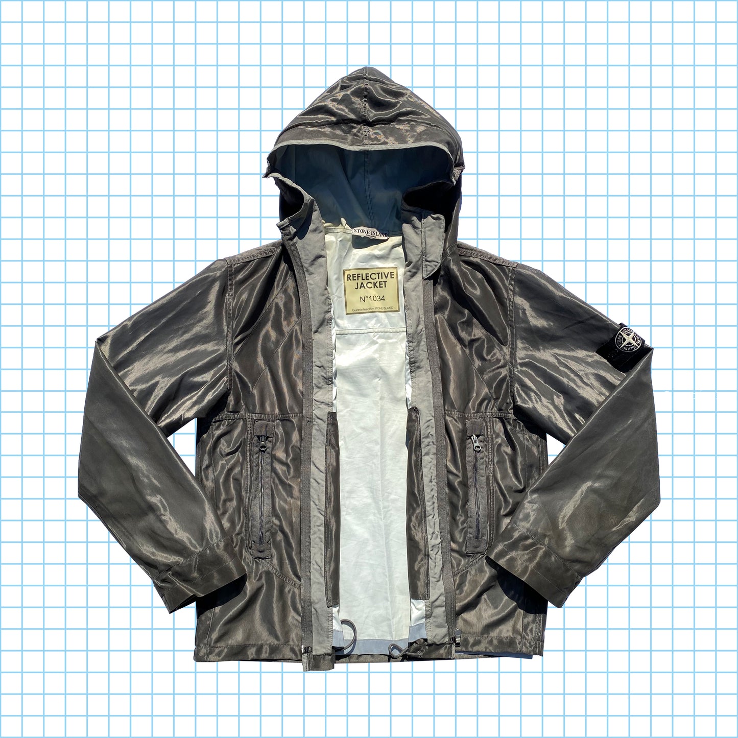 Stone Island Processus Spécial Mesh Réfléchissant SS07'