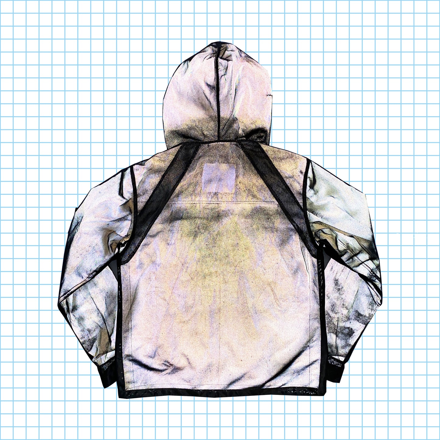 Stone Island Processus Spécial Mesh Réfléchissant SS07'