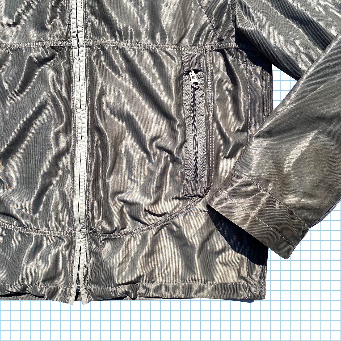 Stone Island Processus Spécial Mesh Réfléchissant SS07'