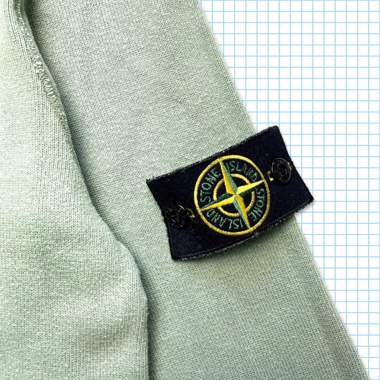Stone Island Minty Green Crewneck SS06’ - Large