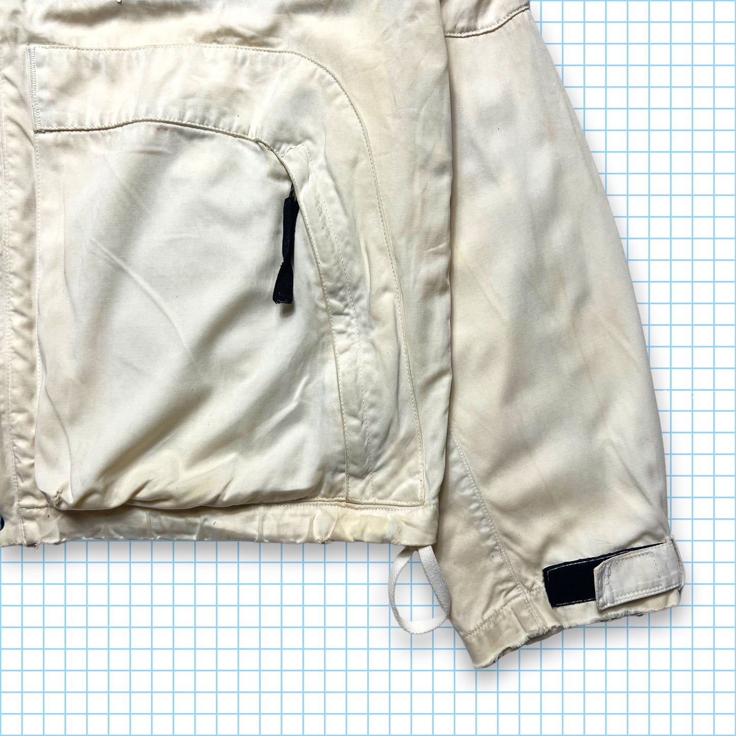 Stone Island Light Yellow Multi Pocket Jacket SS98' - Medium / Large