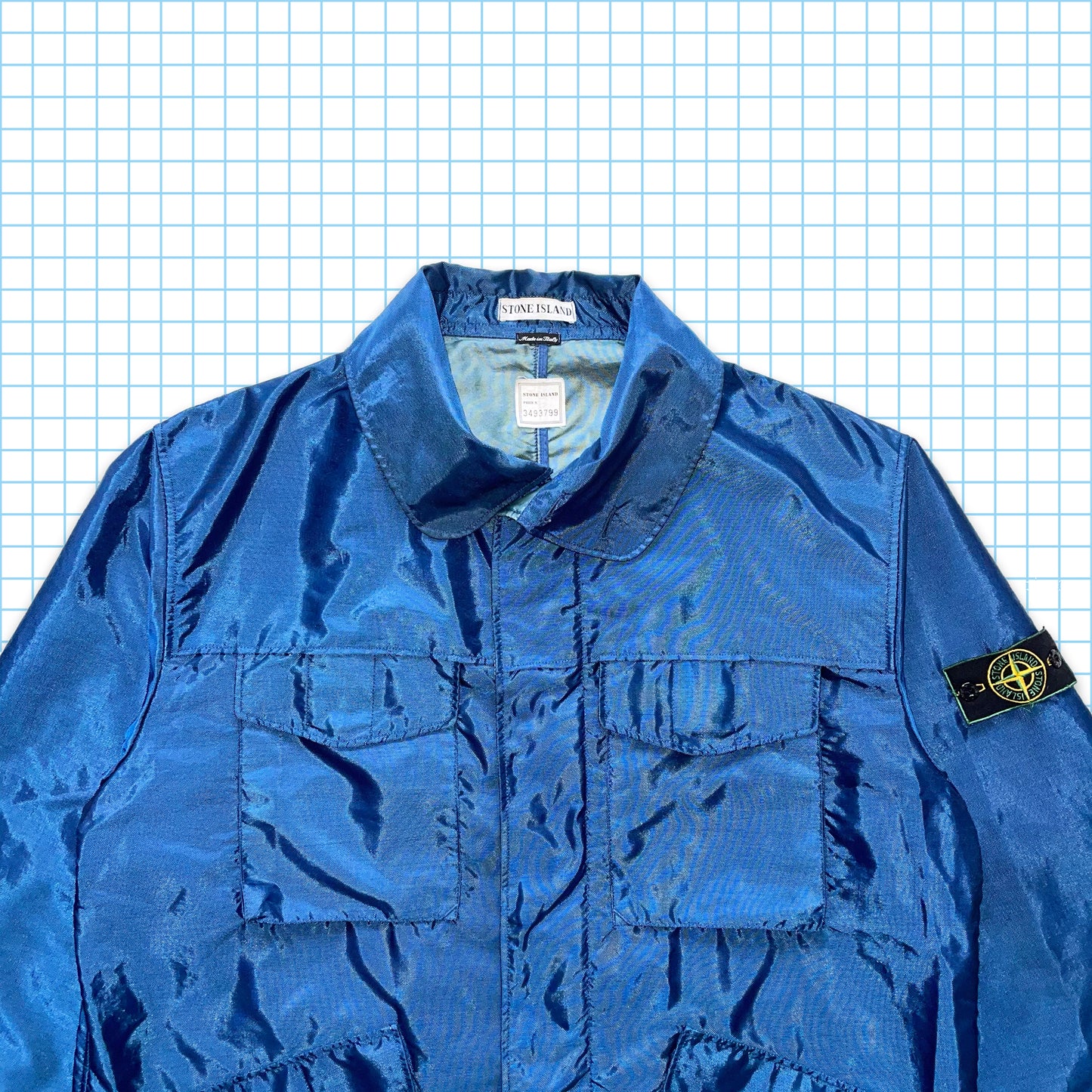 Vintage fin des années 90 Stone Island Formula Steel Multi Pocket - Extra Large