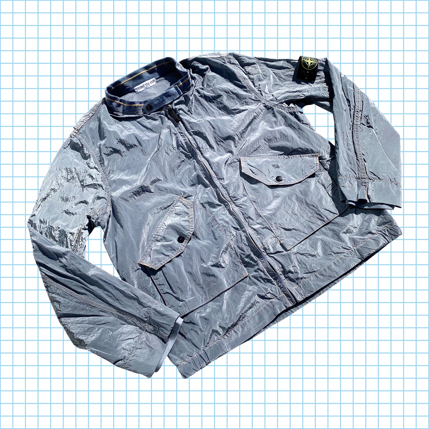 Stone Island Nylon Metal Flight Jacket SS05' - Extra Large