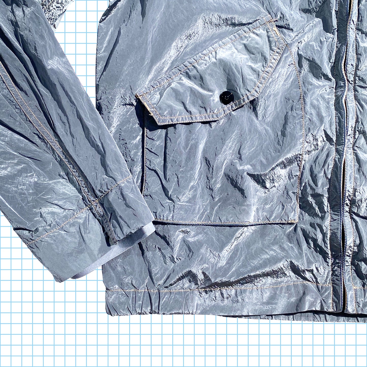Stone Island Nylon Metal Flight Jacket SS05' - Extra Large