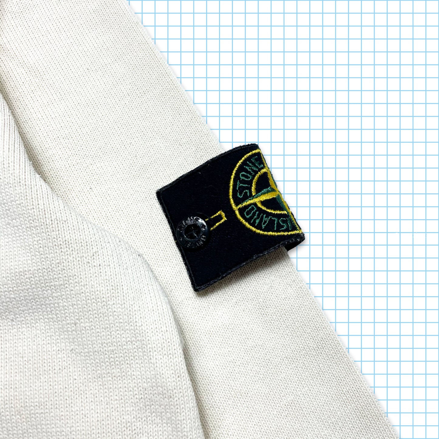 Vintage Stone Island Off White Crewneck AW03’ - Large
