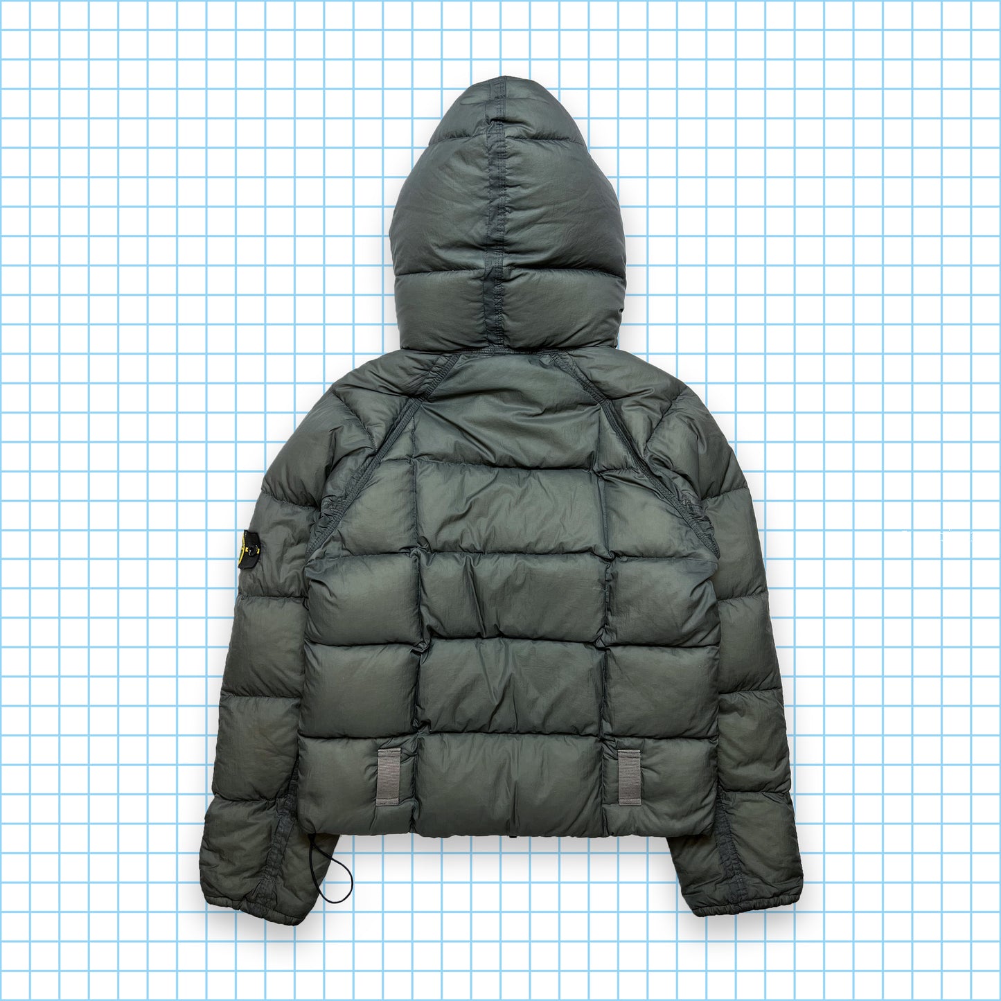 Stone Island Opaque Nylon Tela Goose Down AW06' - Small