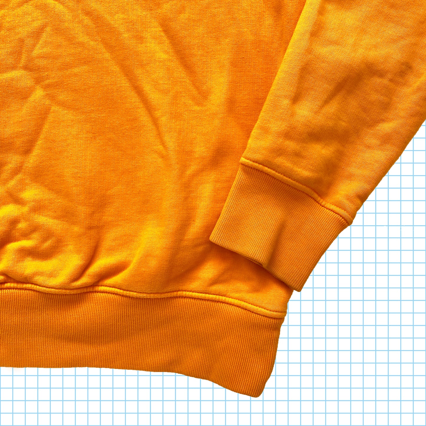 Stone Island Bright Orange Crewneck - Large