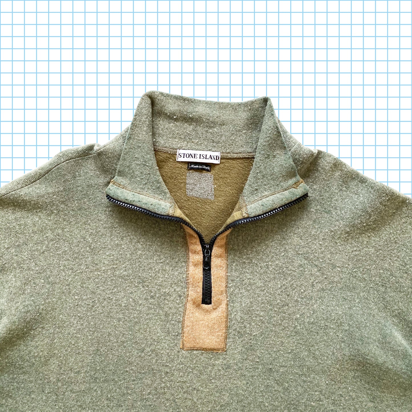 Vintage Stone Island Quarter Zip AW96' - Extra Large