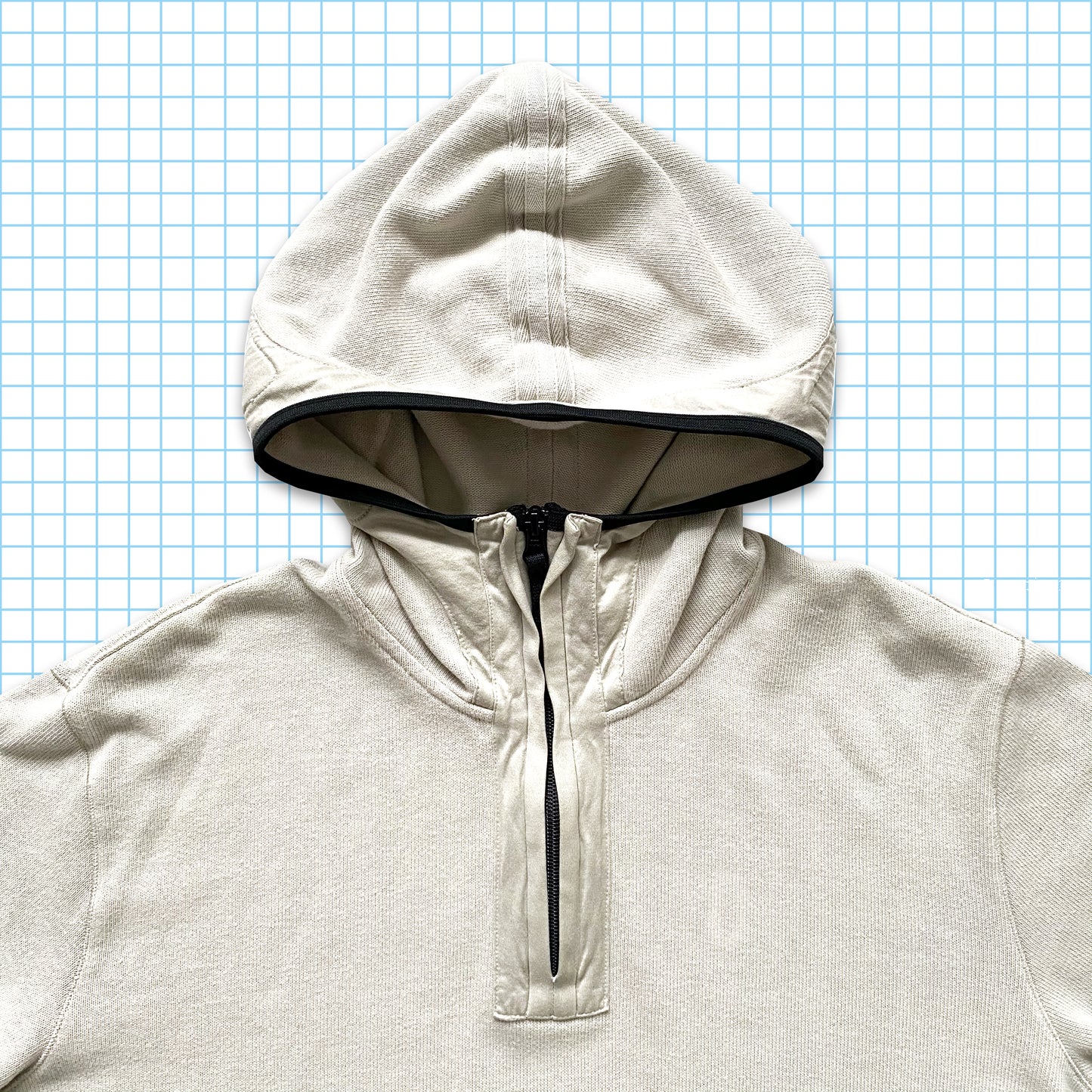 Stone Island Hooded Quarter Zip SS09’ - Extra Large