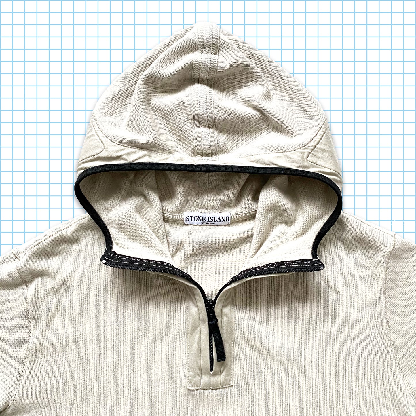 Stone Island Hooded Quarter Zip SS09’ - Extra Large
