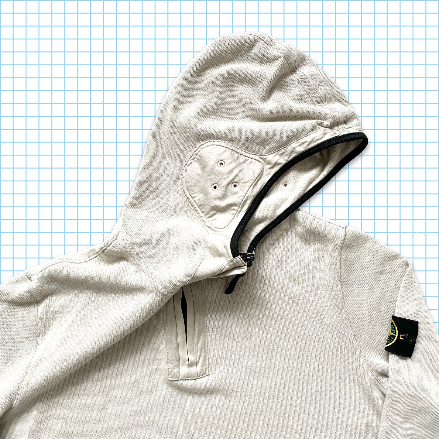 Stone Island Hooded Quarter Zip SS09’ - Extra Large