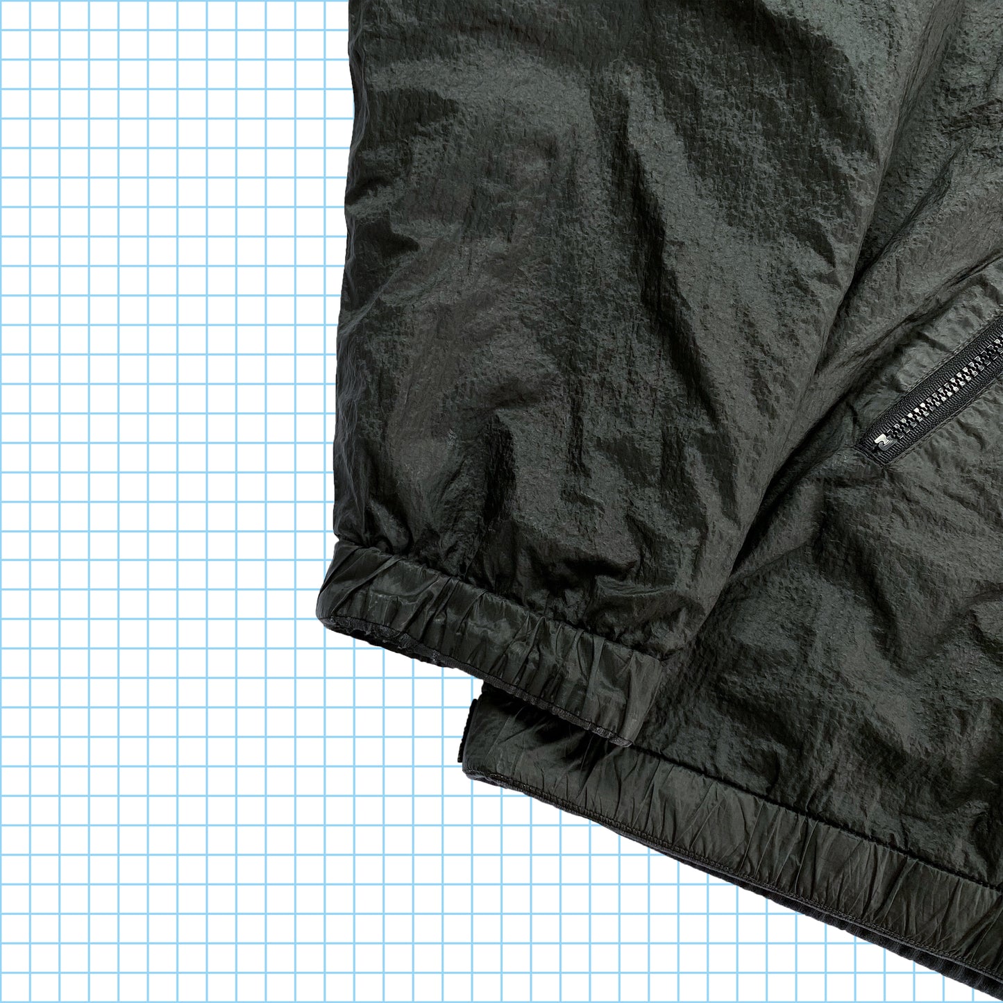 Vintage Stone Island Doublure Thermique Réversible Harrington AW95' - Grand / Extra Grand