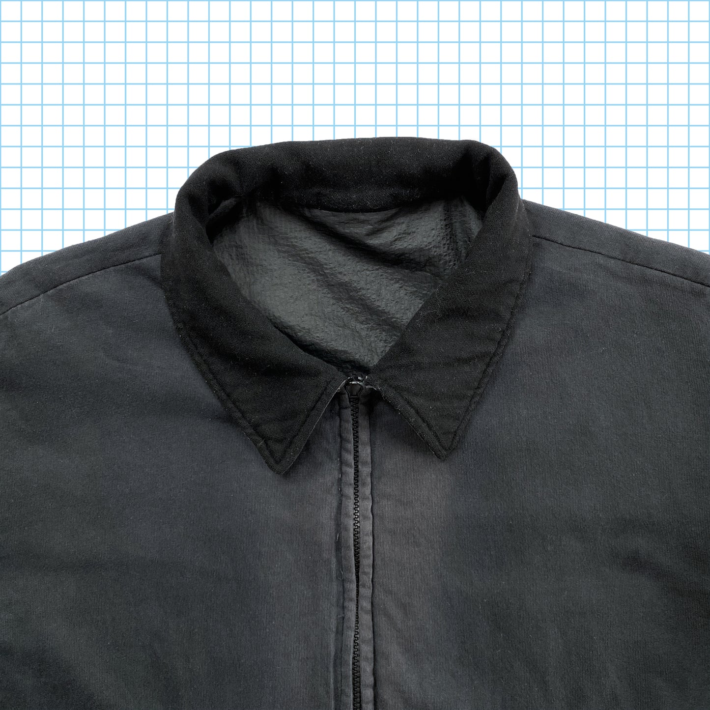 Vintage Stone Island Doublure Thermique Réversible Harrington AW95' - Grand / Extra Grand