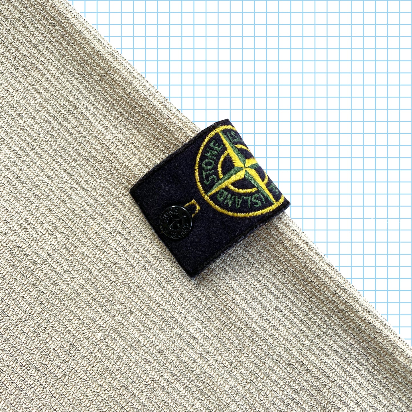 Vintage Stone Island Ribbed Crew SS03' - Extra Large