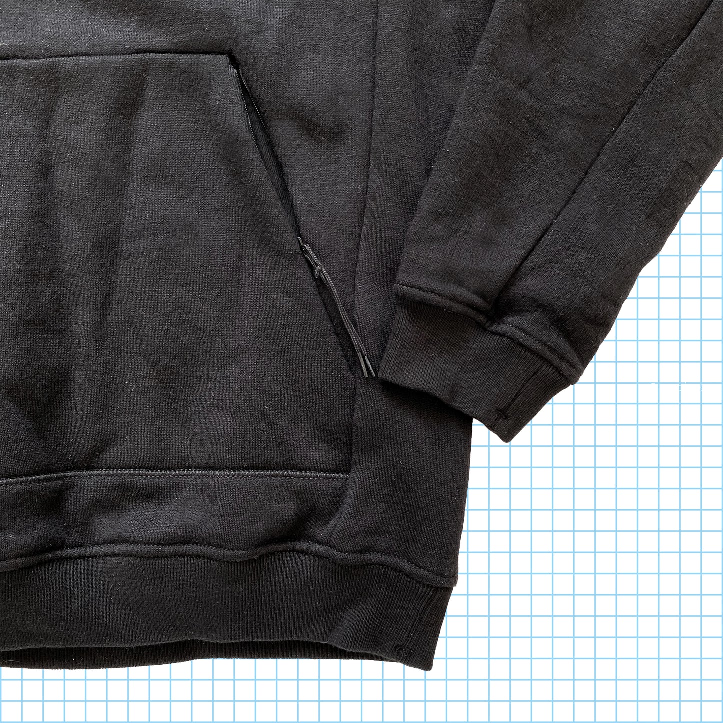 Stone Island Ghost Stealth Black Tonal Crewneck - Petit / Moyen