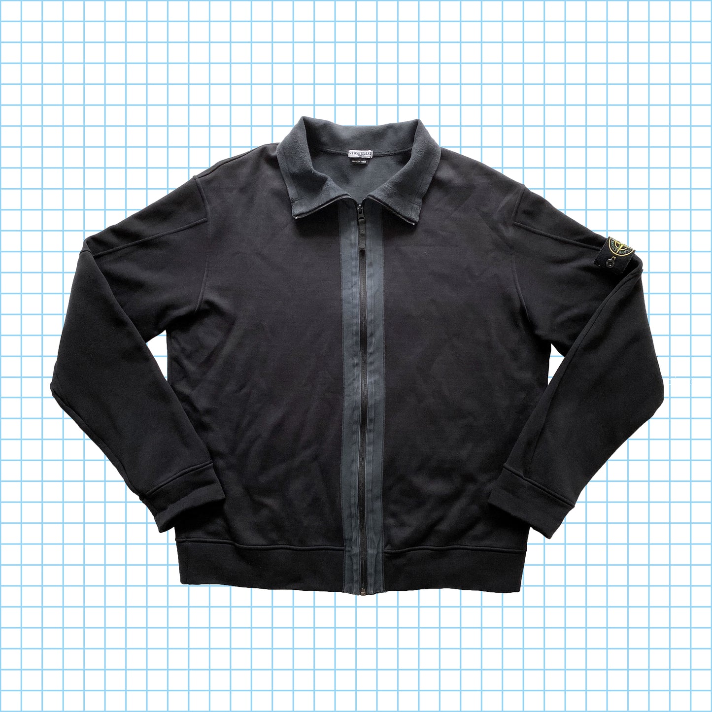 vintage Stone Island SS03' Veste à coque souple avec bande - Extra Large