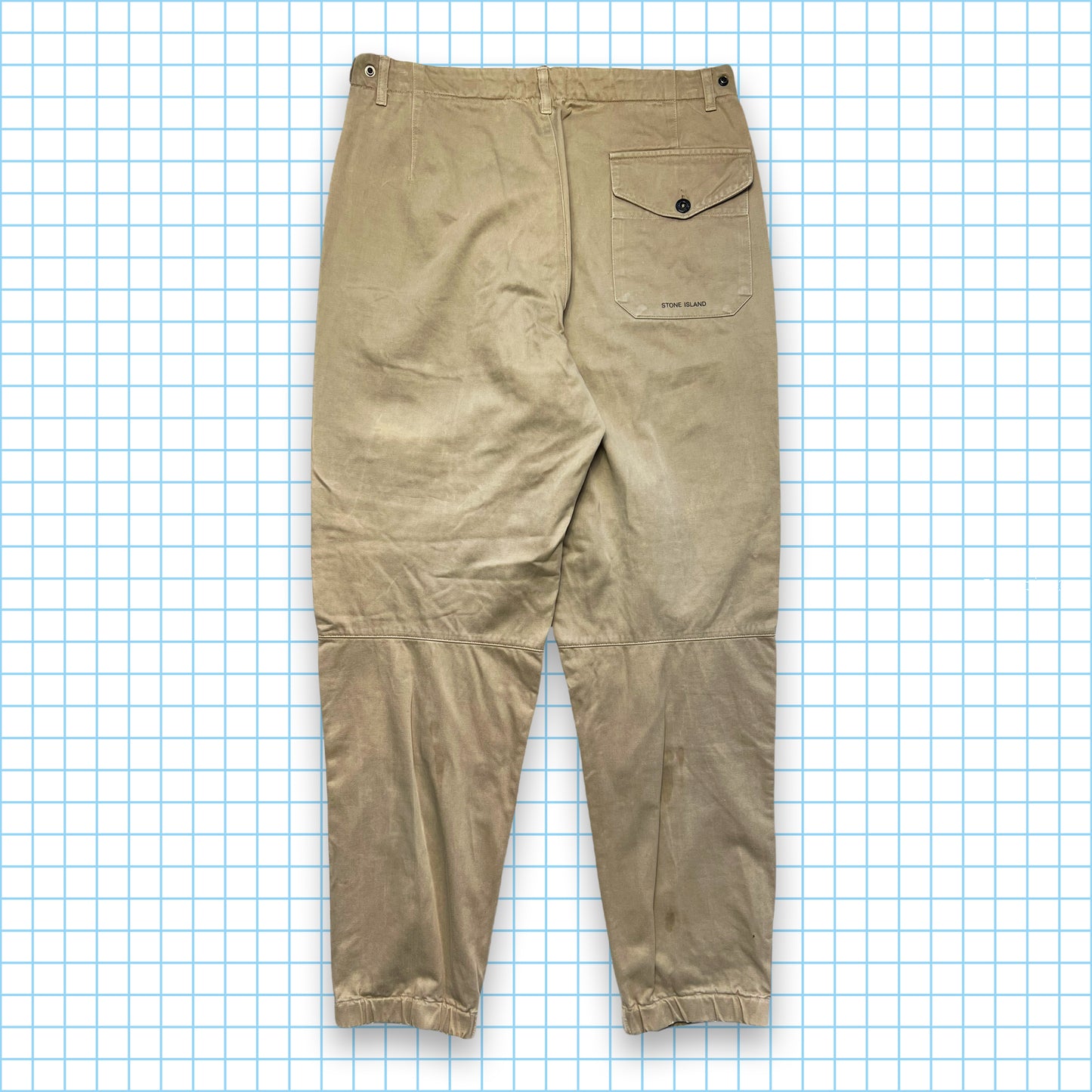 Stone Island Beige Speed Jeans - 32" Waist