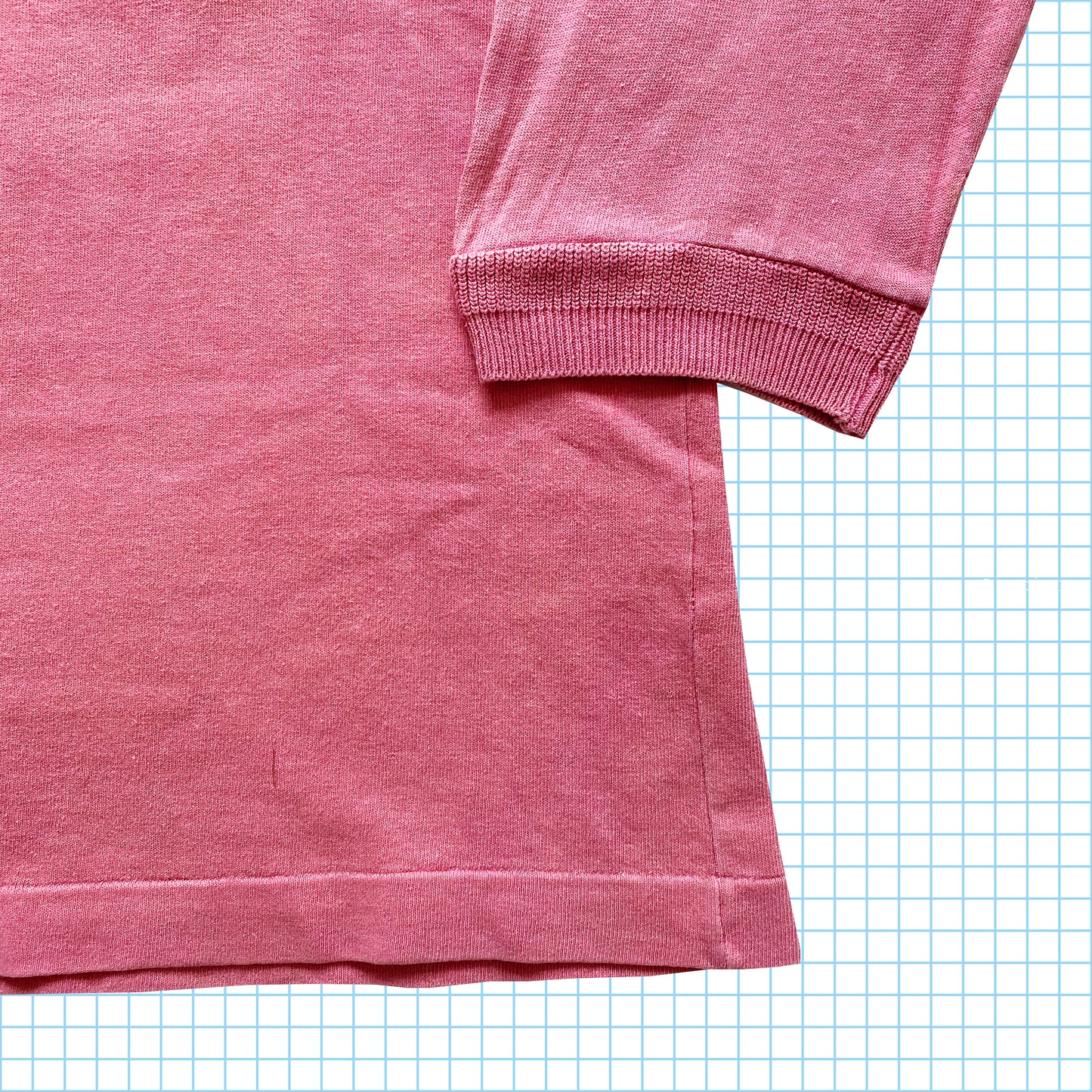 Vintage Late 80’s/Early 90’s Stone Island Compass Embroidered Longsleeve - Medium/Large