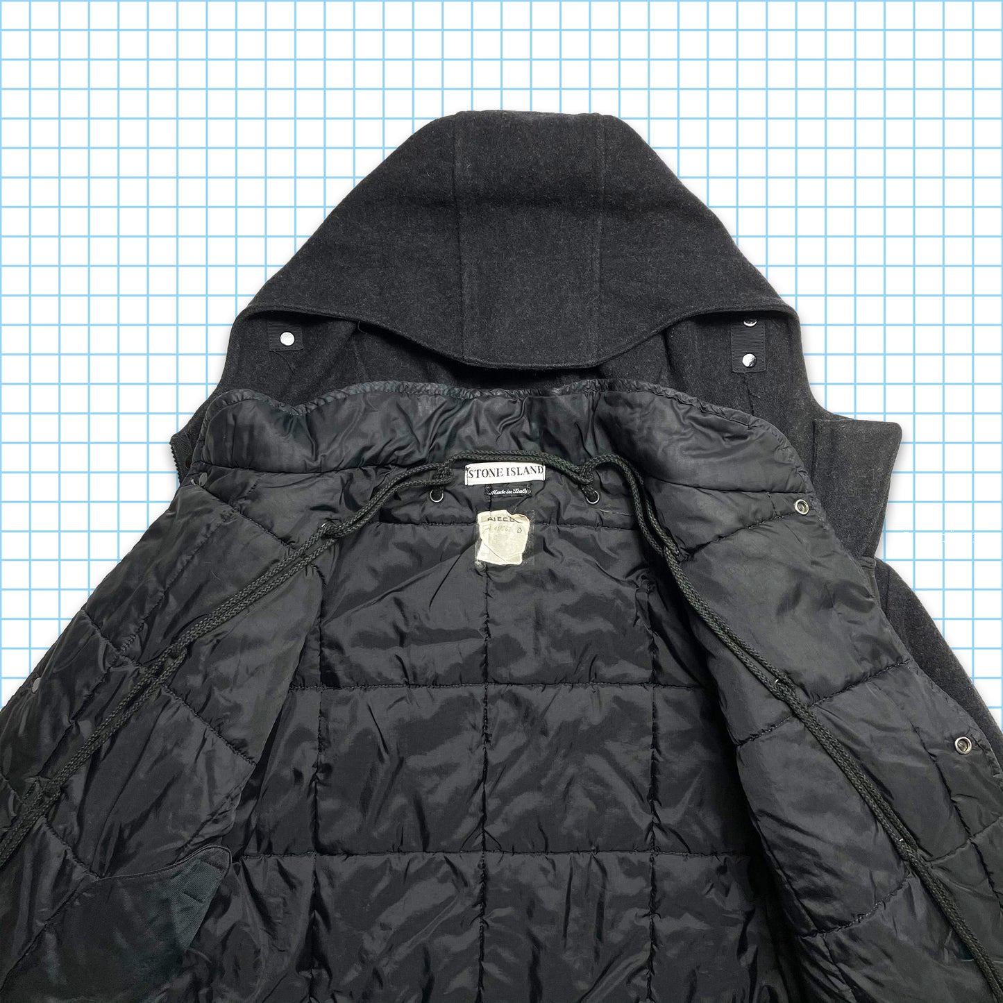 Vintage Stone Island 2in1 Wool Multi Pocket AW98’ - Extra Large