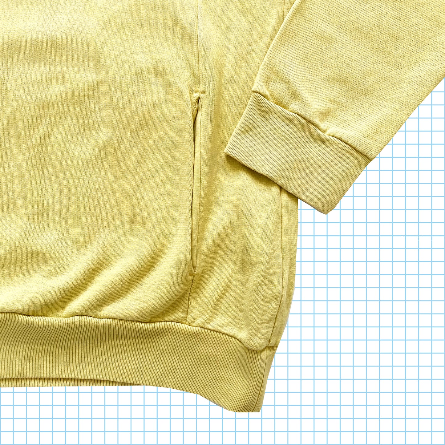 Stone Island Sweat à capuche jaune pastel SS10' - Extra Large