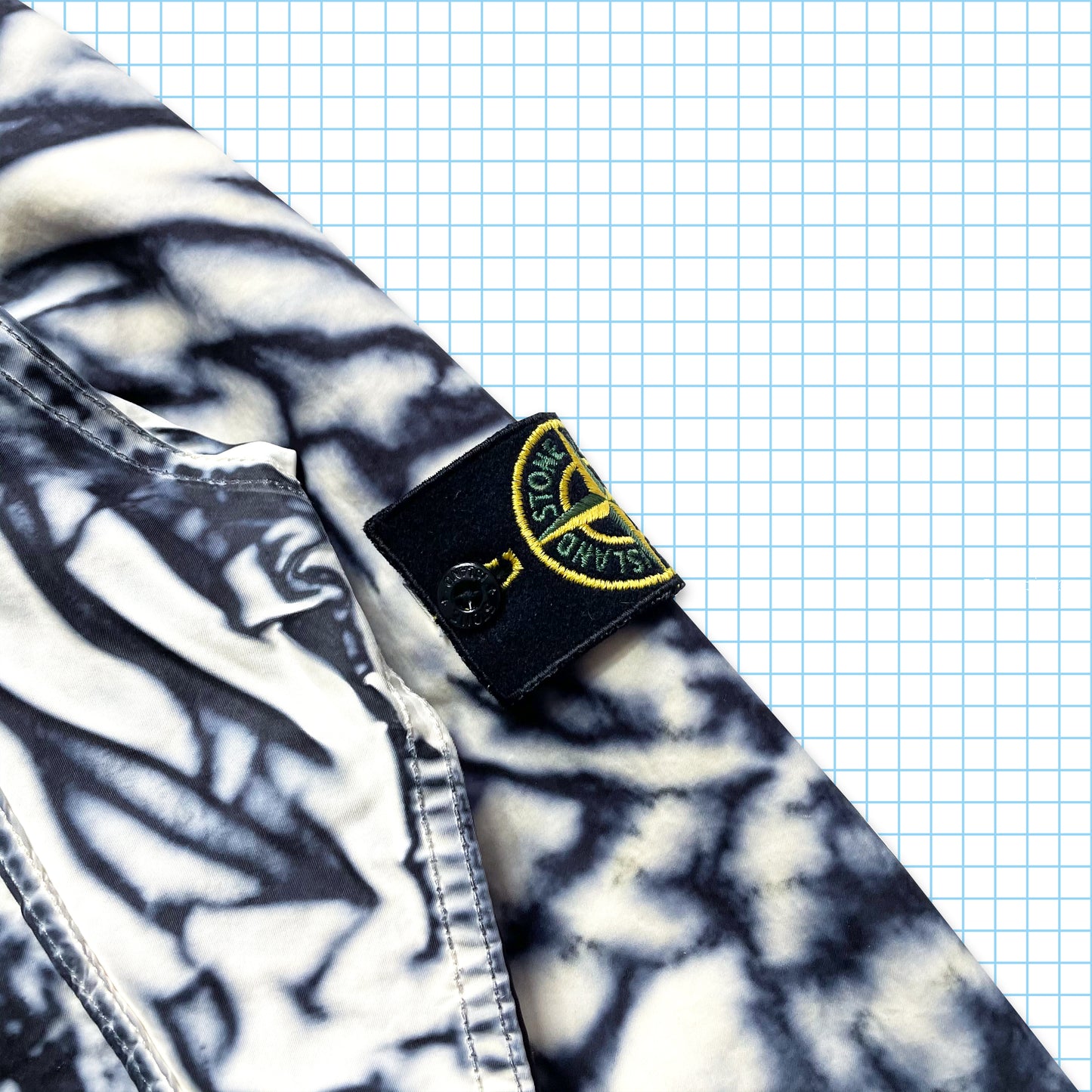 Stone Island Reversible David TC Sublimation Print Jacket SS06' - Medium