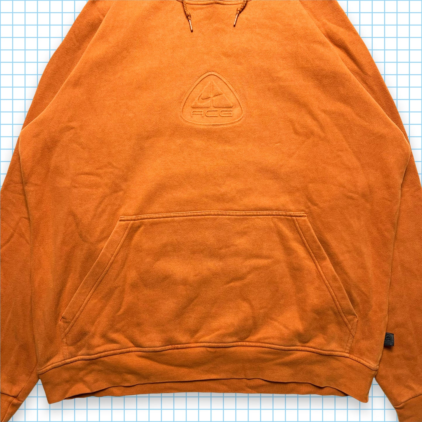 Nike ACG Burnt Orange Hoodie - Extra Large