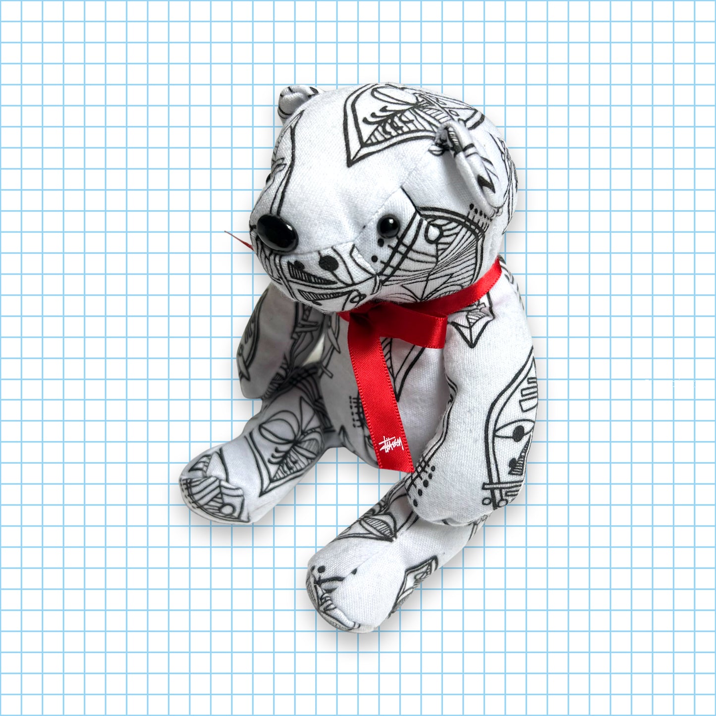 Stüssy Plush Toy Teddy Bears (Set of 4)