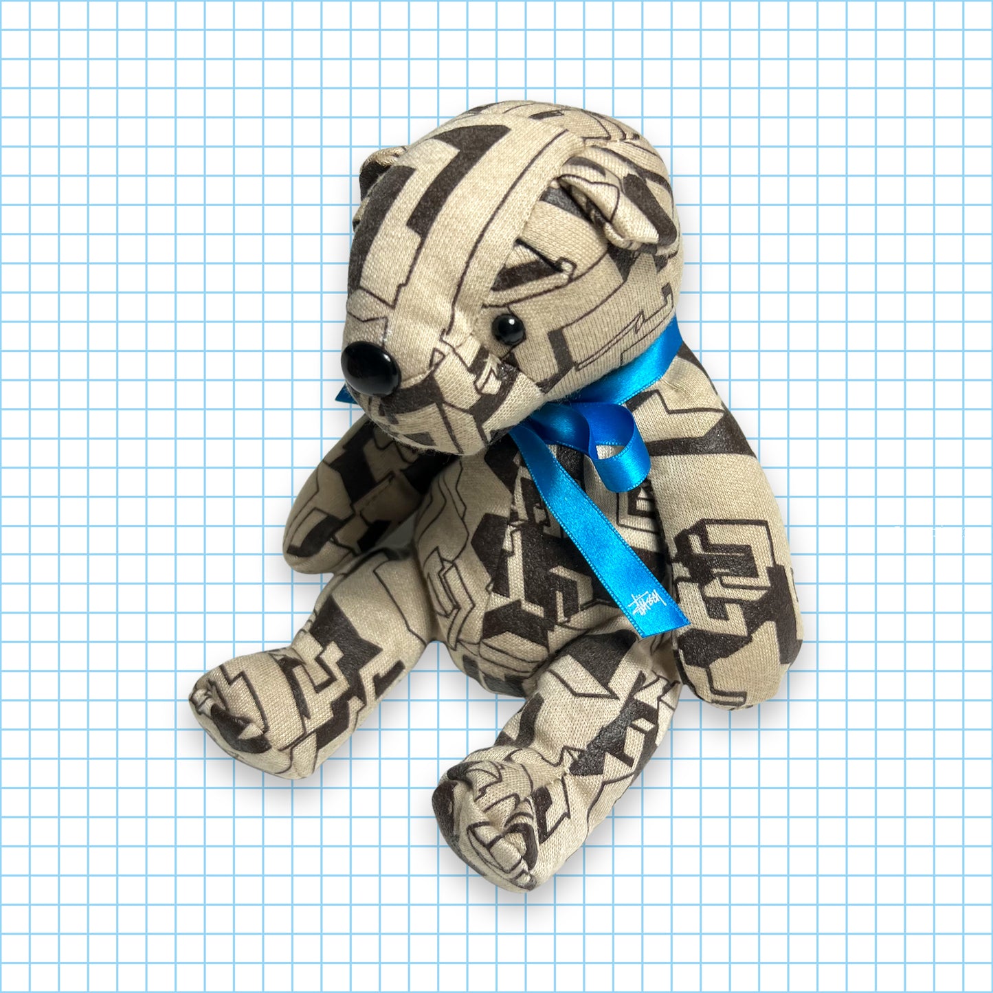 Stüssy Plush Toy Teddy Bears (Set of 4)