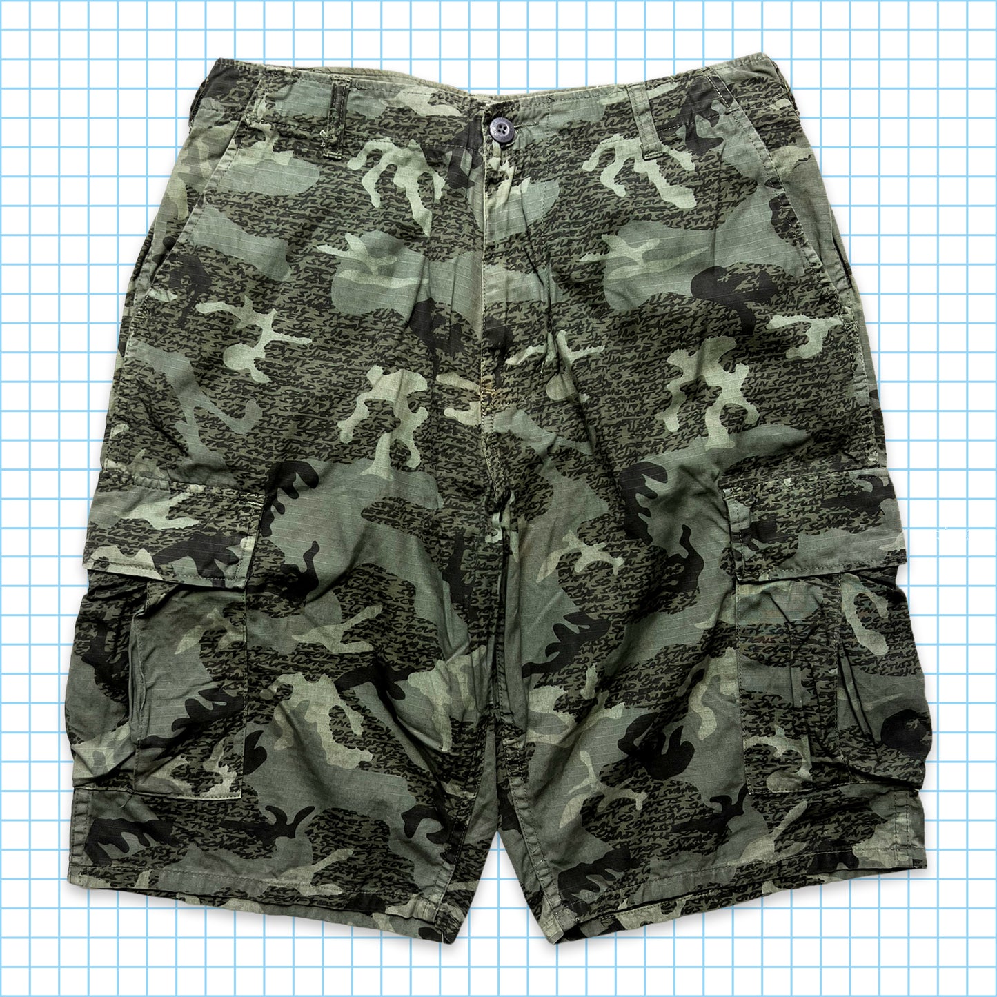 Stüssy x Futura Cargo Shorts - 32-36" Waist