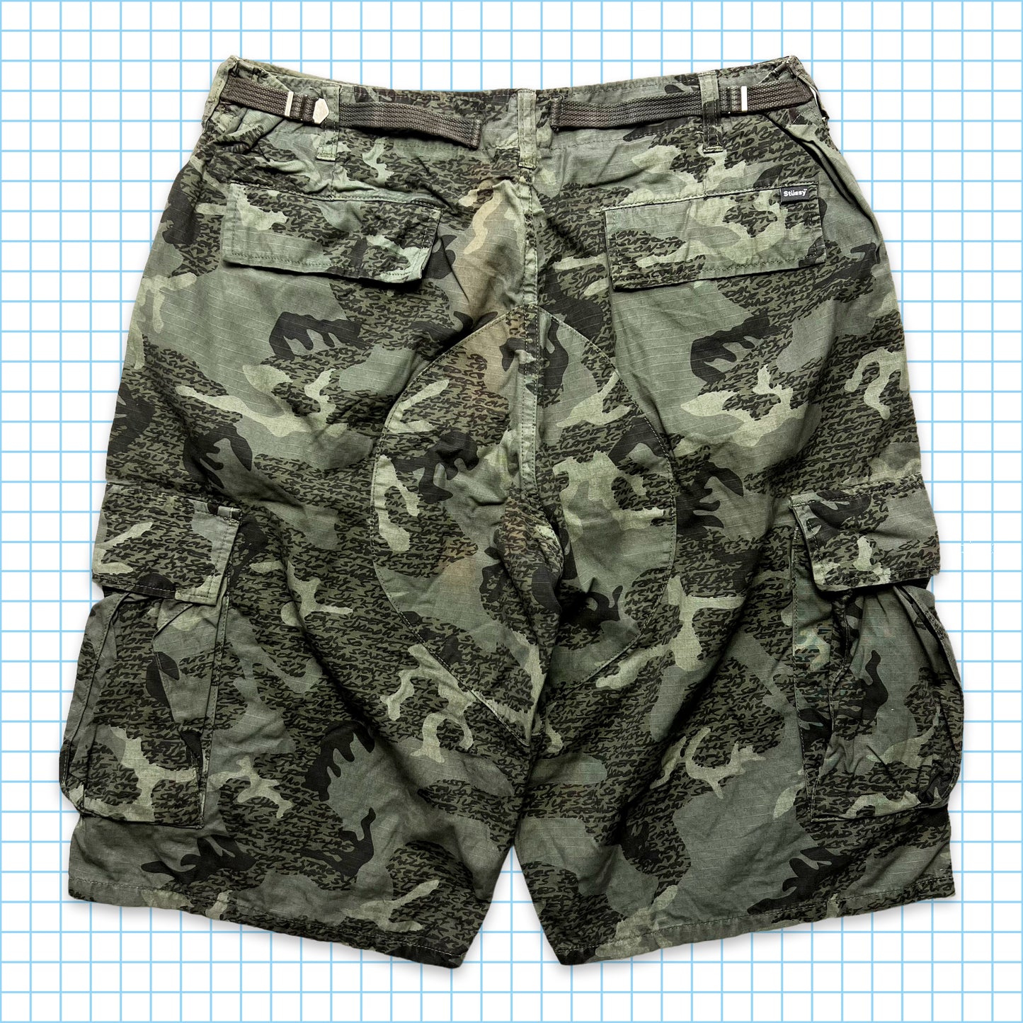 Stüssy x Futura Cargo Shorts - 32-36" Waist