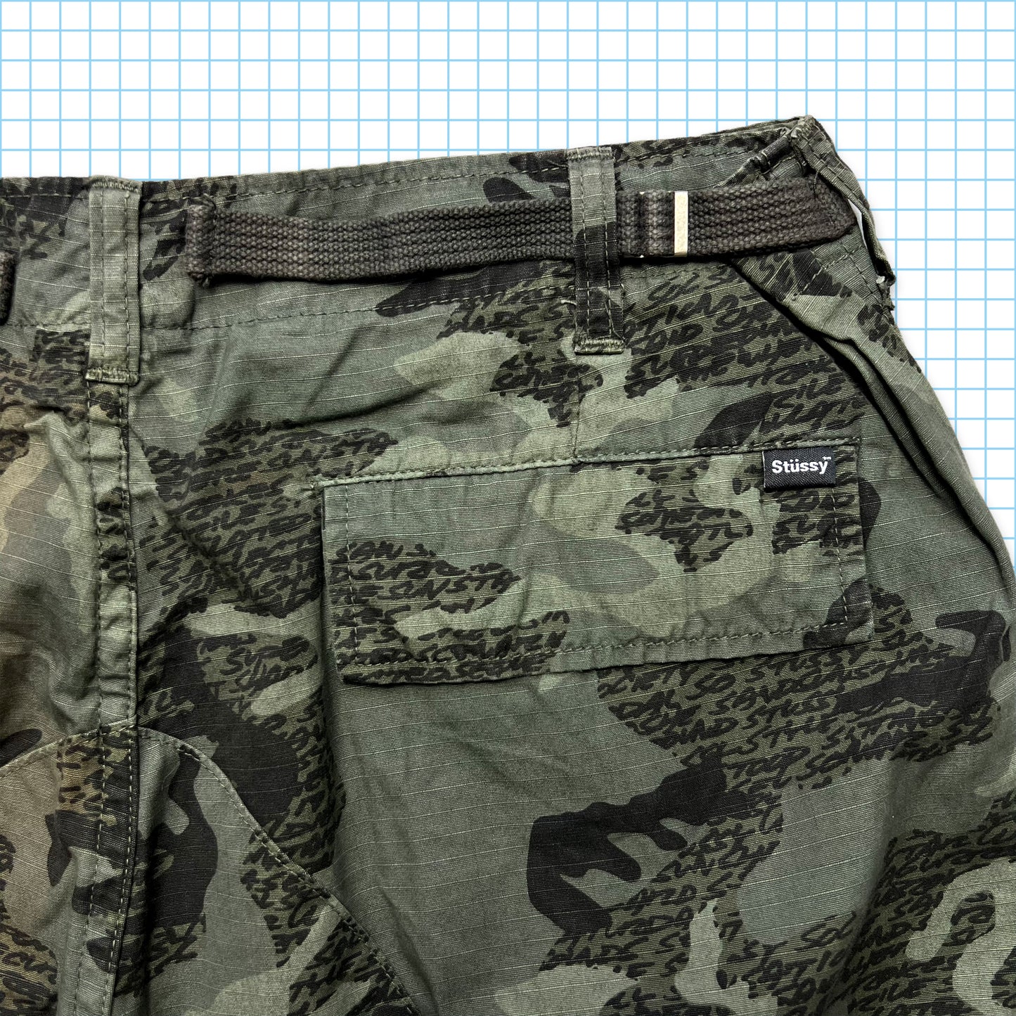 Stüssy x Futura Cargo Shorts - 32-36" Waist