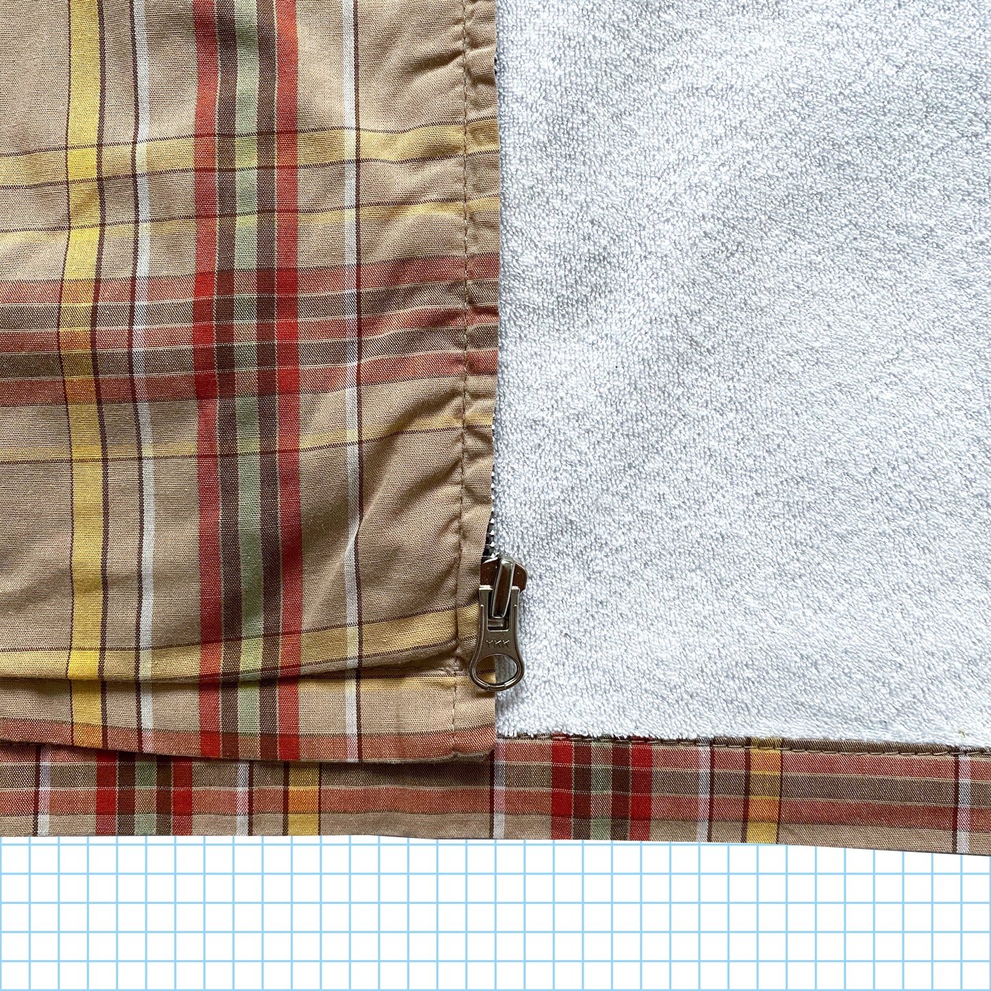 Vintage 90’s Stüssy Check Harrington Jacket