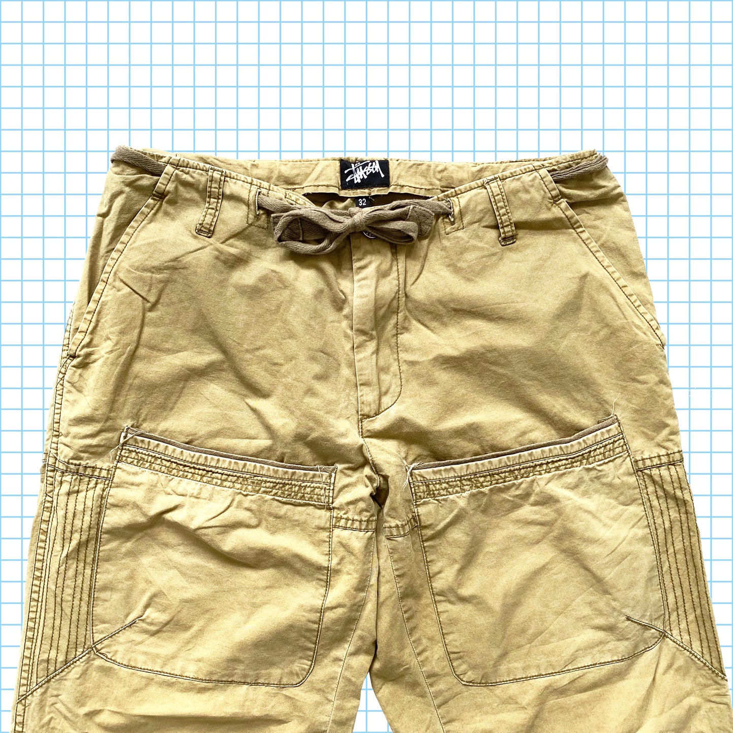 Pantalon cargo Stüssy vintage - Taille 32 »