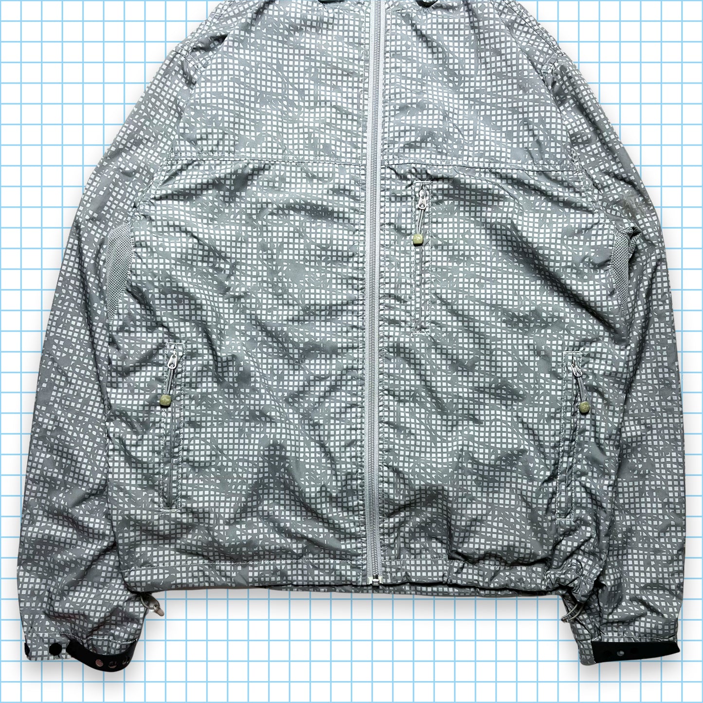 Vintage Stüssy x Futura All Over Print Windbreaker - Medium