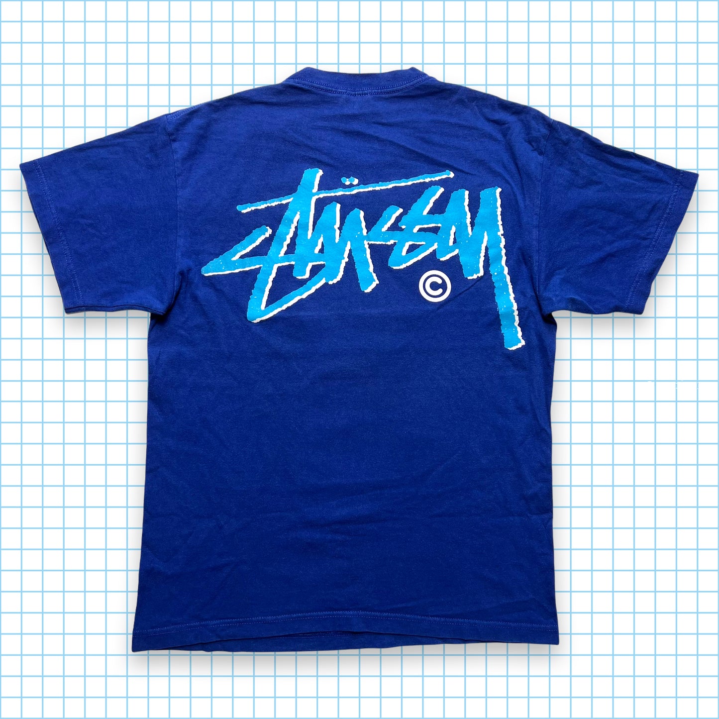 Vintage Stüssy Character 'Xtra Xtra' Tee - Medium
