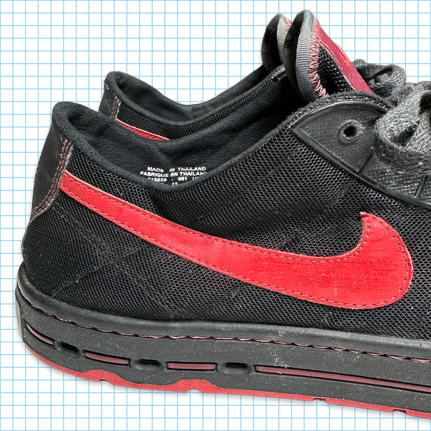 Nike ACG Black/Red Super Soaker - UK11 / US12 / EUR46