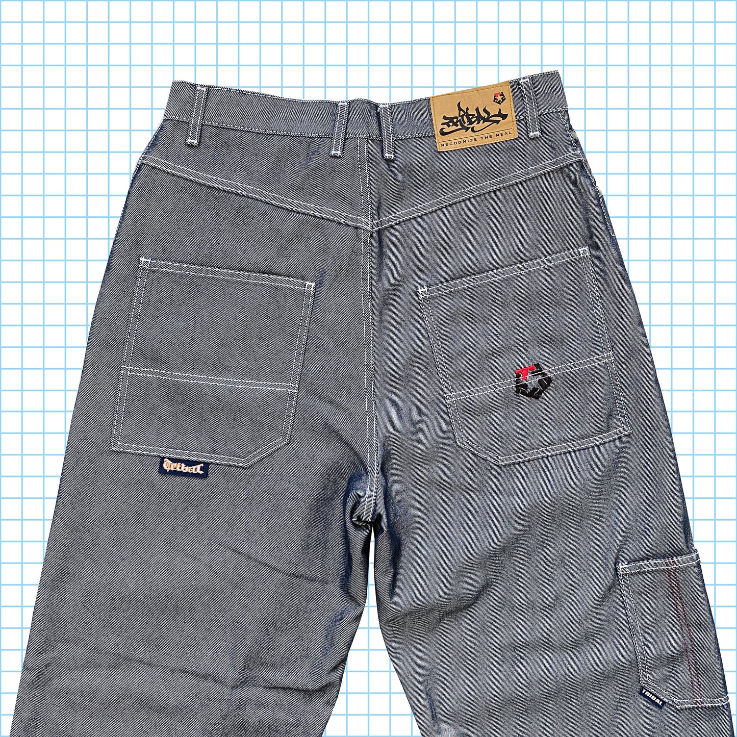 Jean tribal vintage des années 90 - 34 »