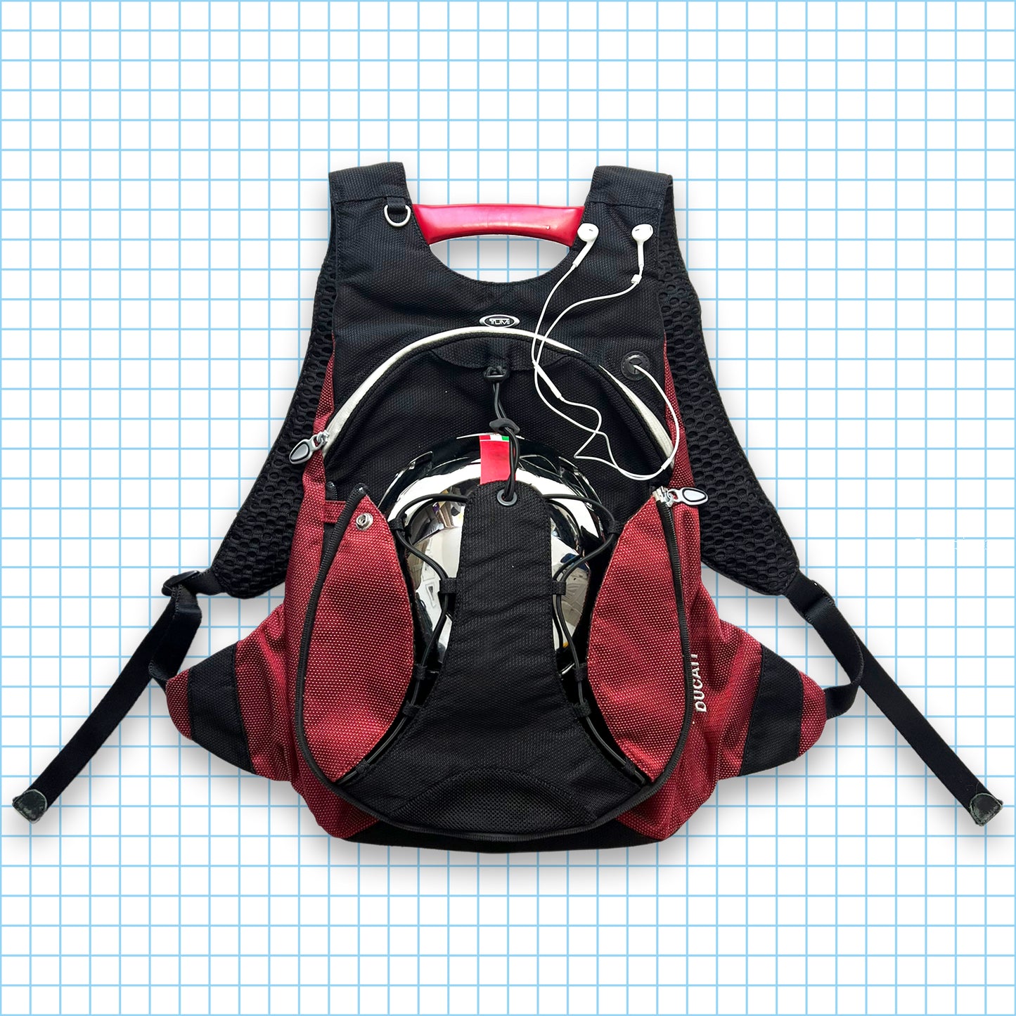 Ducati x Tumi T3 "Tour Helmet Pack" Back Pack