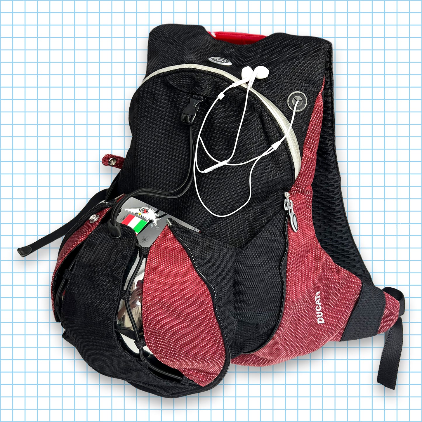 Ducati x Tumi T3 "Tour Helmet Pack" Back Pack