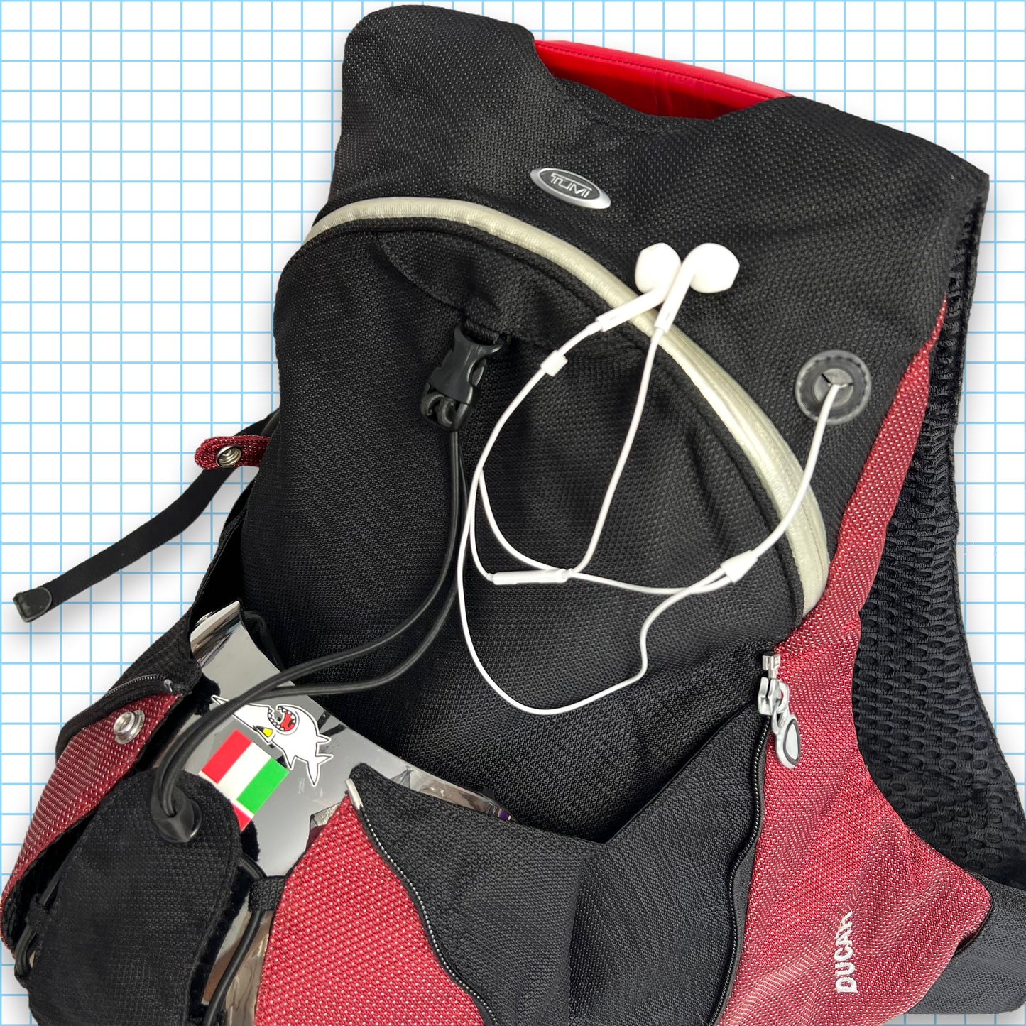 Ducati x Tumi T3 "Tour Helmet Pack" Back Pack