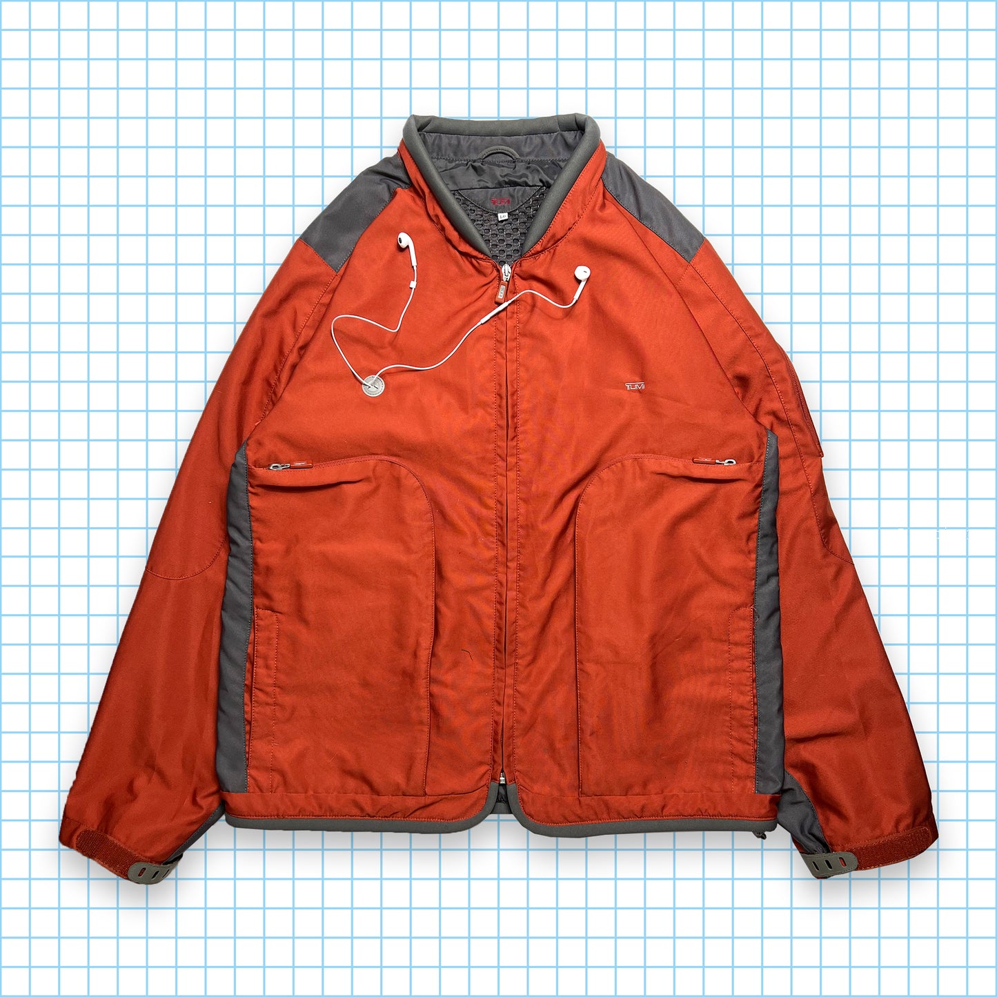 Vintage Tumi MP3 Stash Pocket Jacket - Large / Extra Large