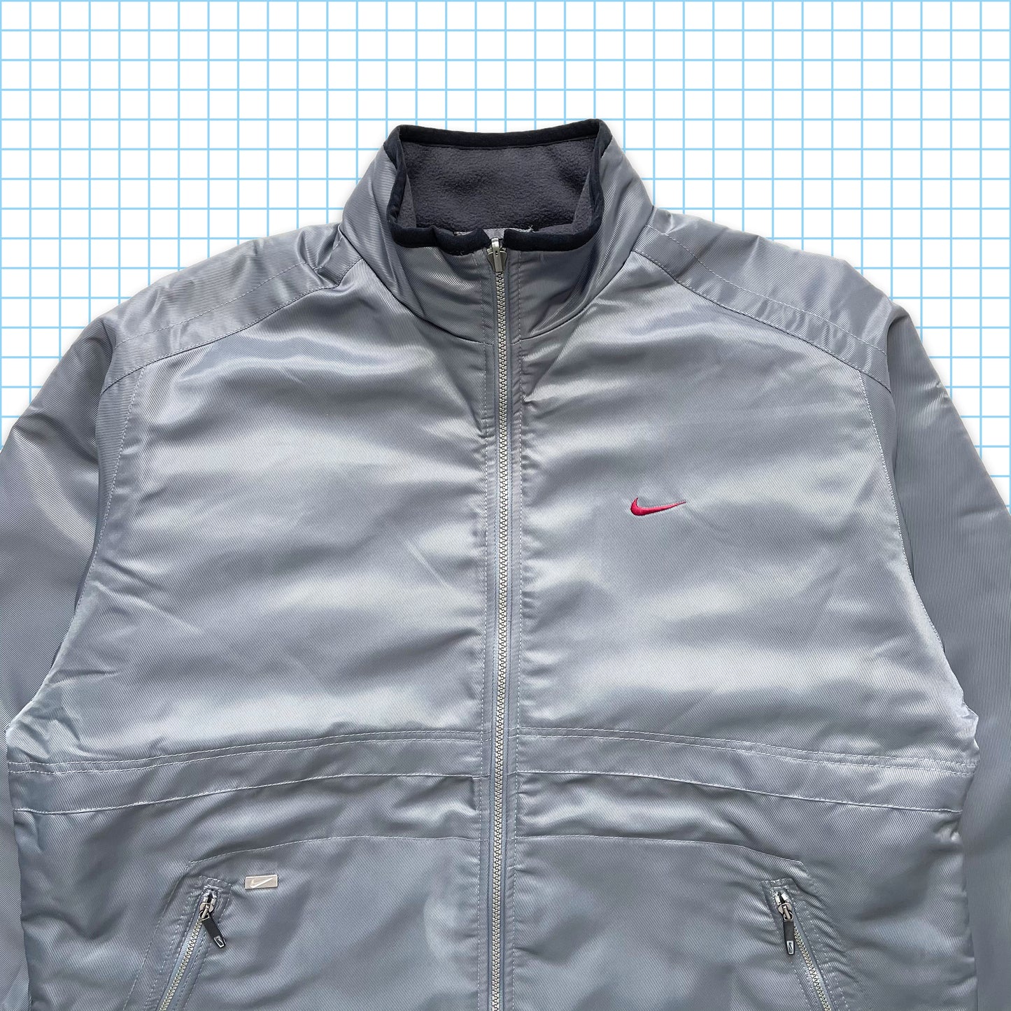 Vintage Nike Fleece/Heavy Nylon Reversible - Large / Extra Large