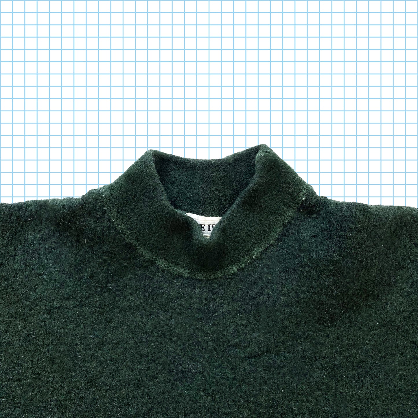 vintage Stone Island Bouteille Vert Crewneck AW94' - Petit / Moyen