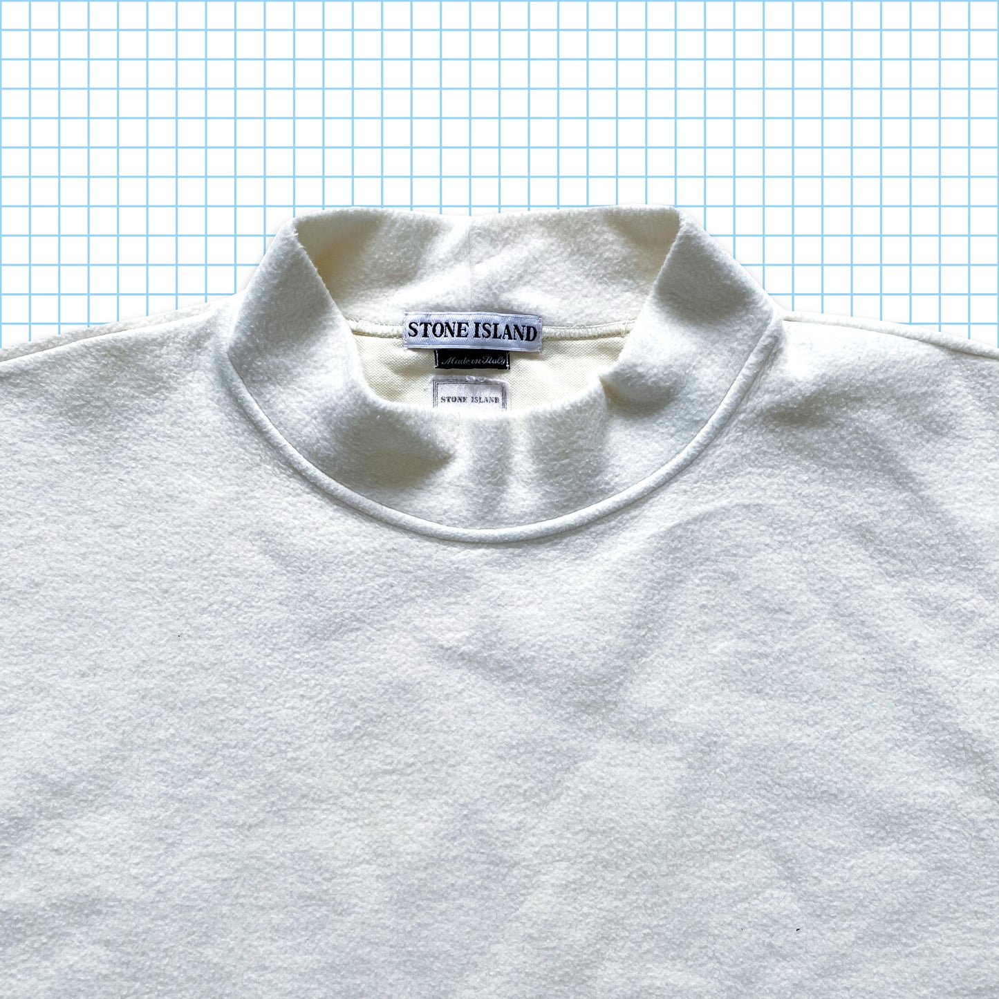 Vintage Stone Island Polaire Col Montant AW96' - Extra Large