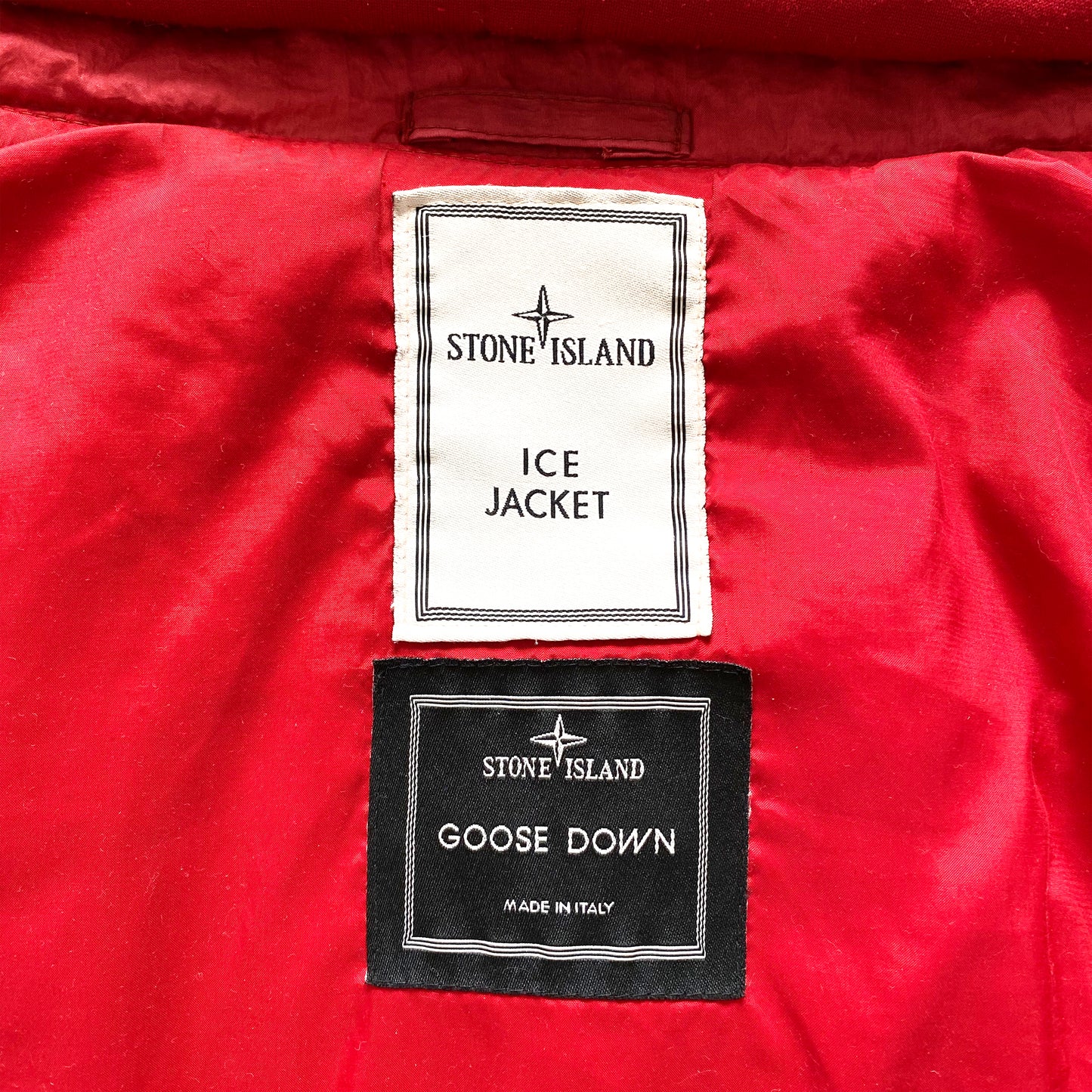 Vintage Stone Island Raso Gommato 'Balaclava' Puffer Ice Jacket AW91/92’ - Extra Large