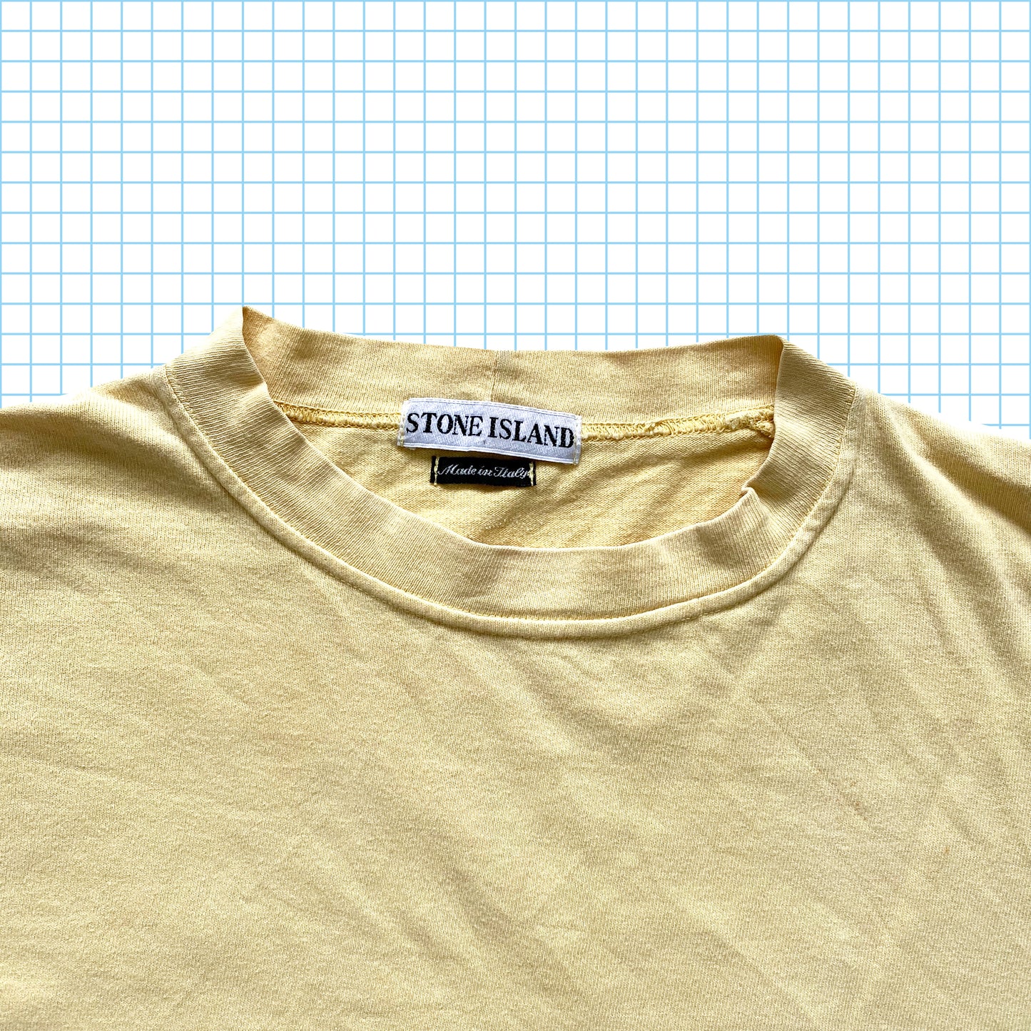 Vintage Stone Island Marina Heavy Spell Out Tee SS96’ - Large / Extra Large