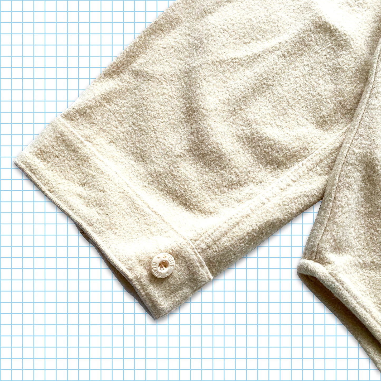 Vintage Stone Island Lana Wool Quarter Zip AW98’ - Large / Extra Large