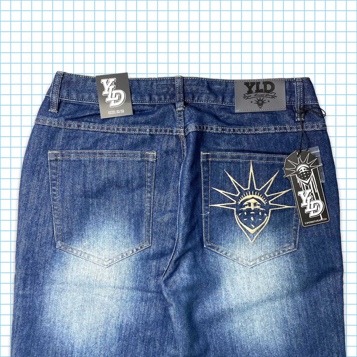 Vintage YLD Baggy Fit Denim - 32" Waist